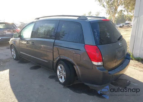 2005 Nissan Quest 3.5 z USA, uszkodzony, nr VIN 5N1BV28U65N105452